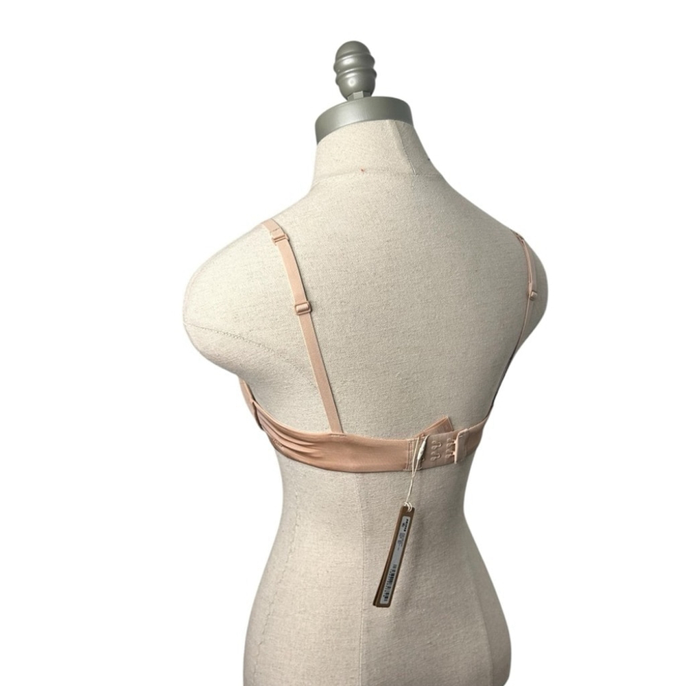 Skims Kim K Wireless Form PUSH-UP PLUNGE BRA in Mica Light Beige 34C - Picture 5 of 10